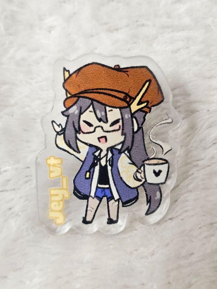 Ohayogozaimorning~ Acryllic Pin product image (2)