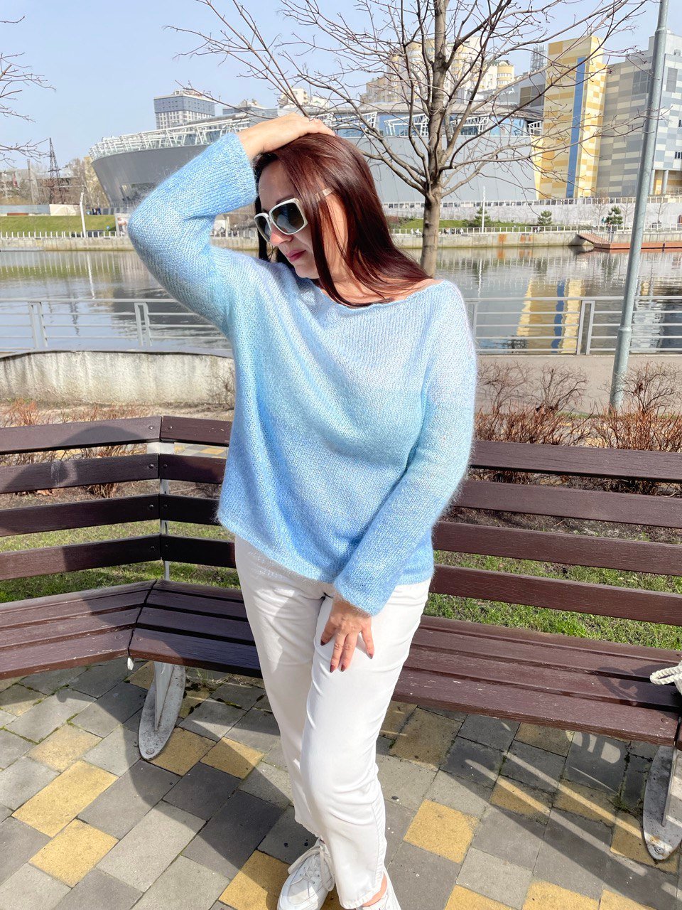 Описание #Sweater_Бриз Паутинка product image (1)