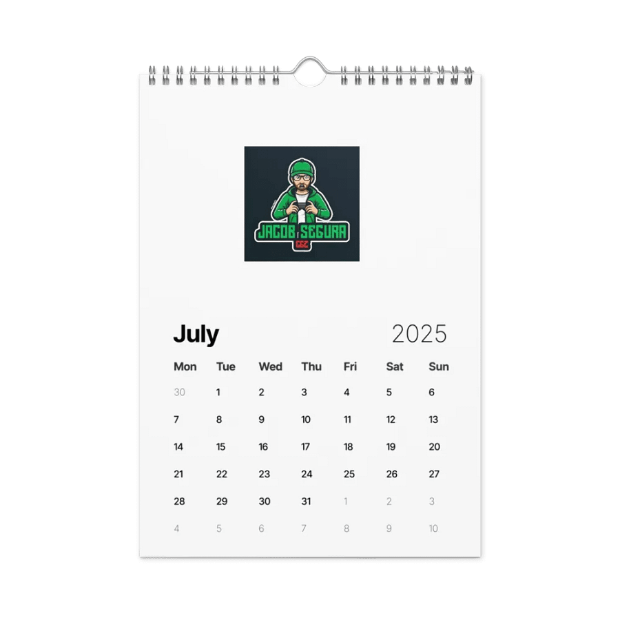 Jacob segura CGZ 2025 Calendar product image (7)