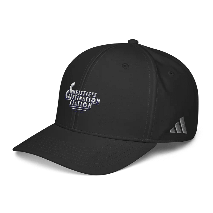 Black Baseball Cap with White Text Logo - Classic Style product image (2)