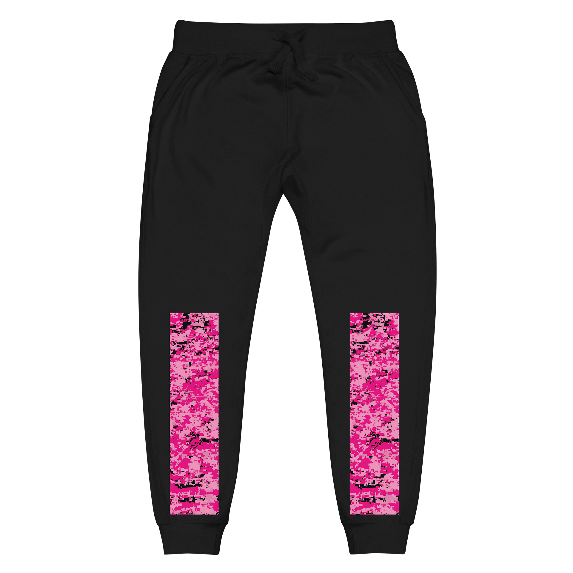 Pixel Pink Camo Fleece Joggers product image (1)