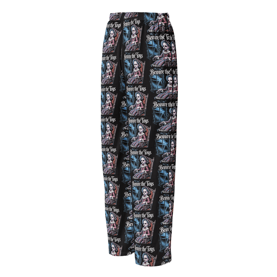 Midnight Veil Designs Gothic 'Beware the Toys' All-Over Print Women's Pyjama Pants product image (2)