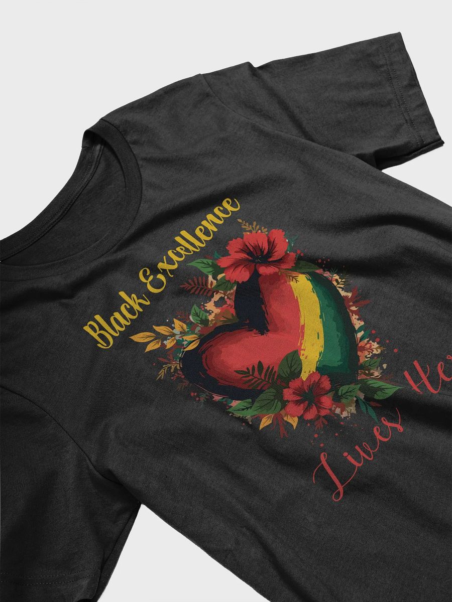 Black Excellence Lives Here T-Shirt product image (25)