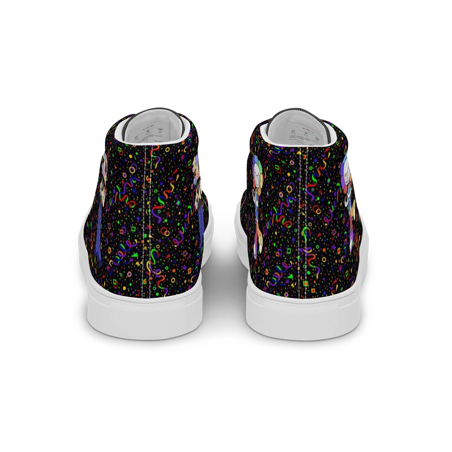 Black Arcade and White Chibi Flower and Jiggy Sneakers product image (3)