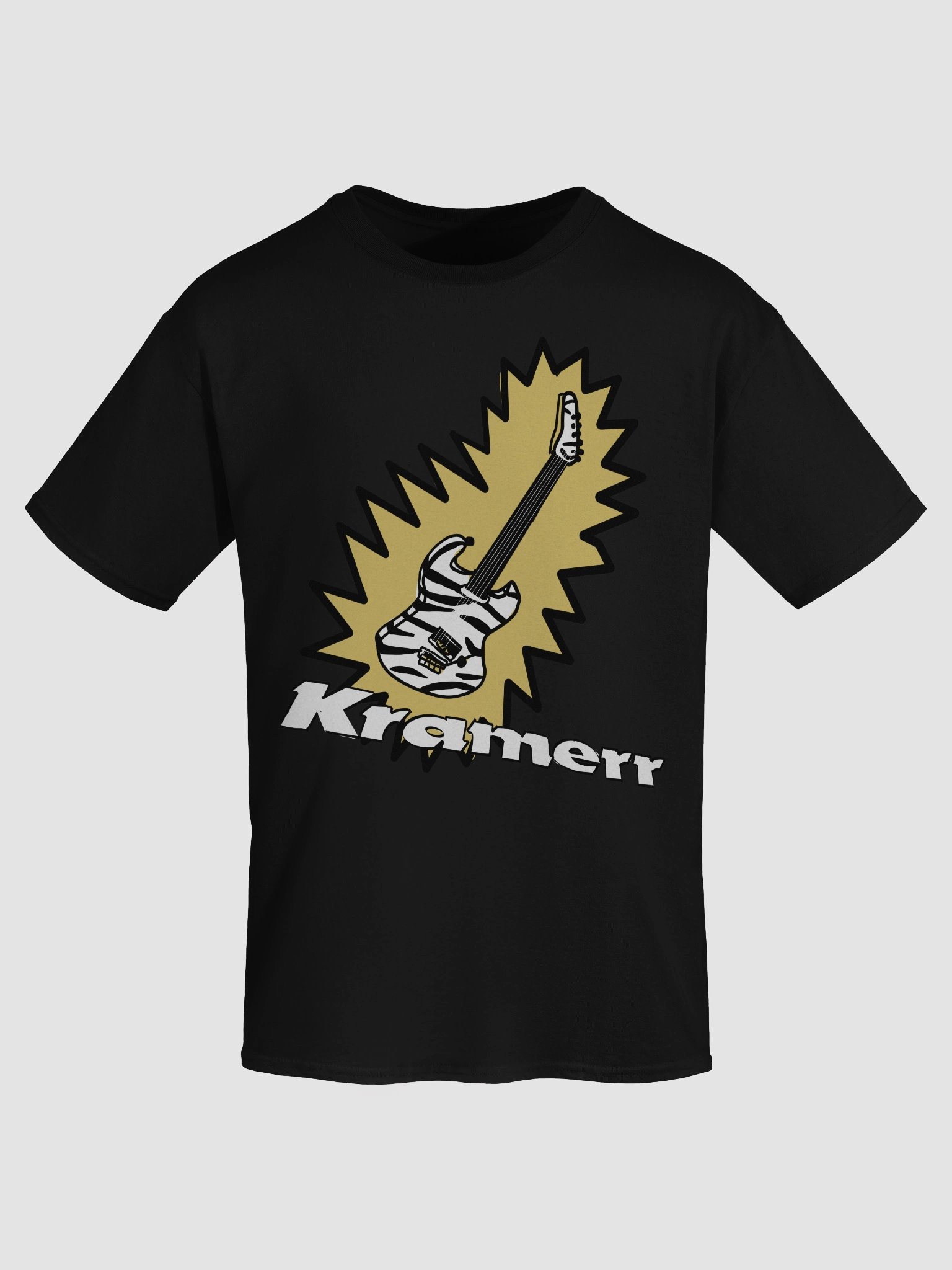 Zebra Rockstar Guitar Tee product image (7)