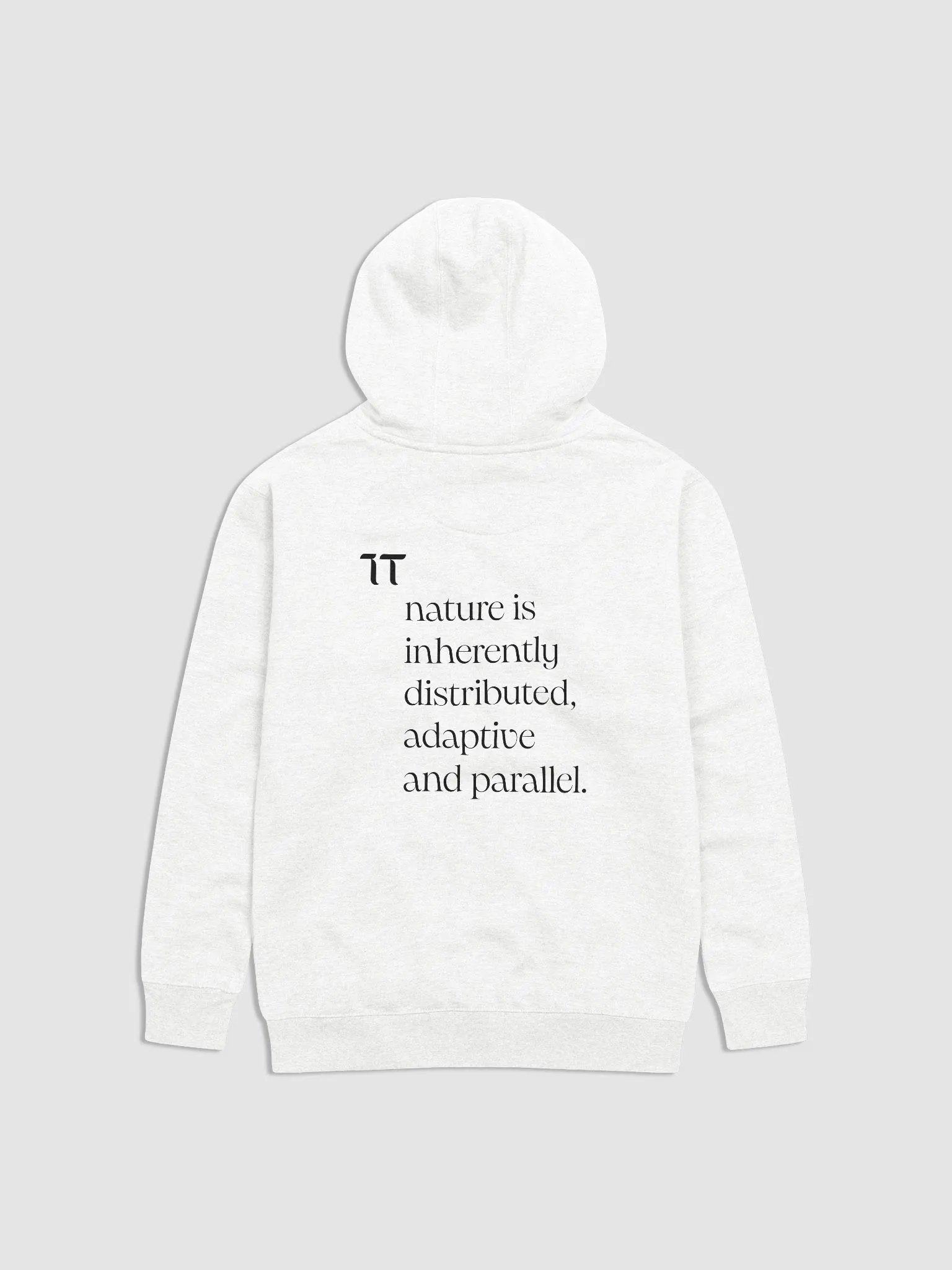 FundamenTAO White Premium Hoodie product image (1)