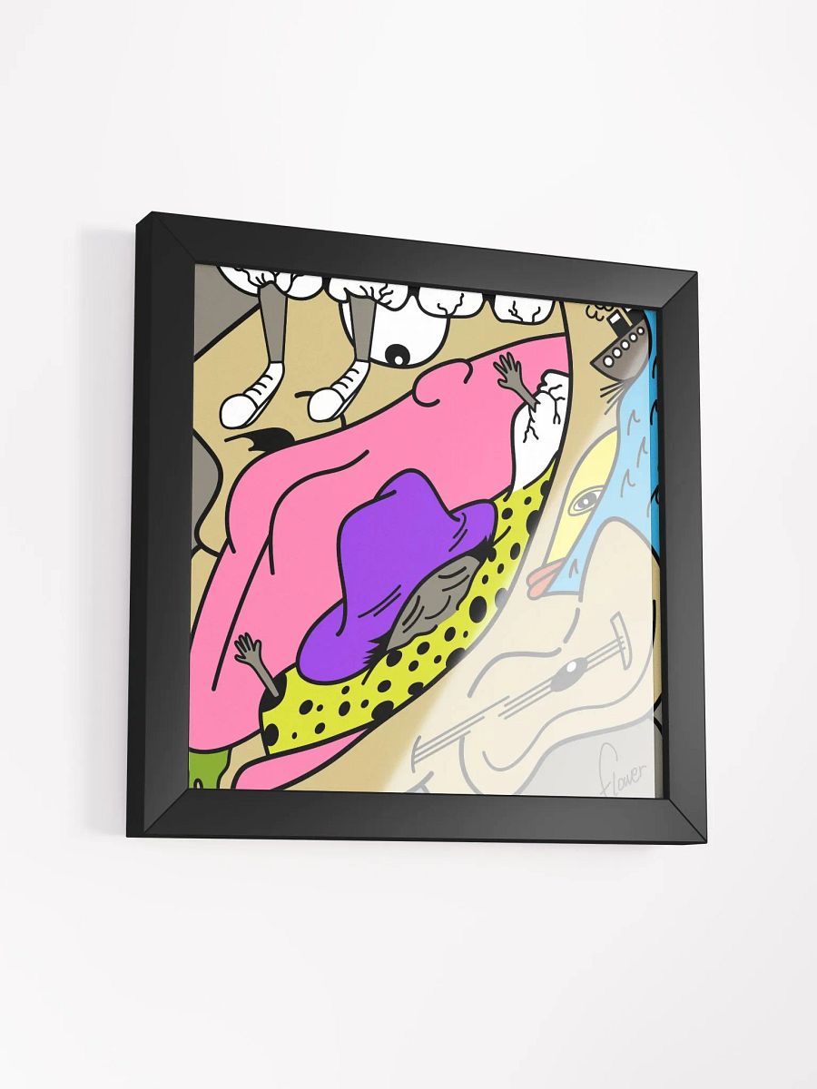 Purple Hat Framed Poster product image (3)