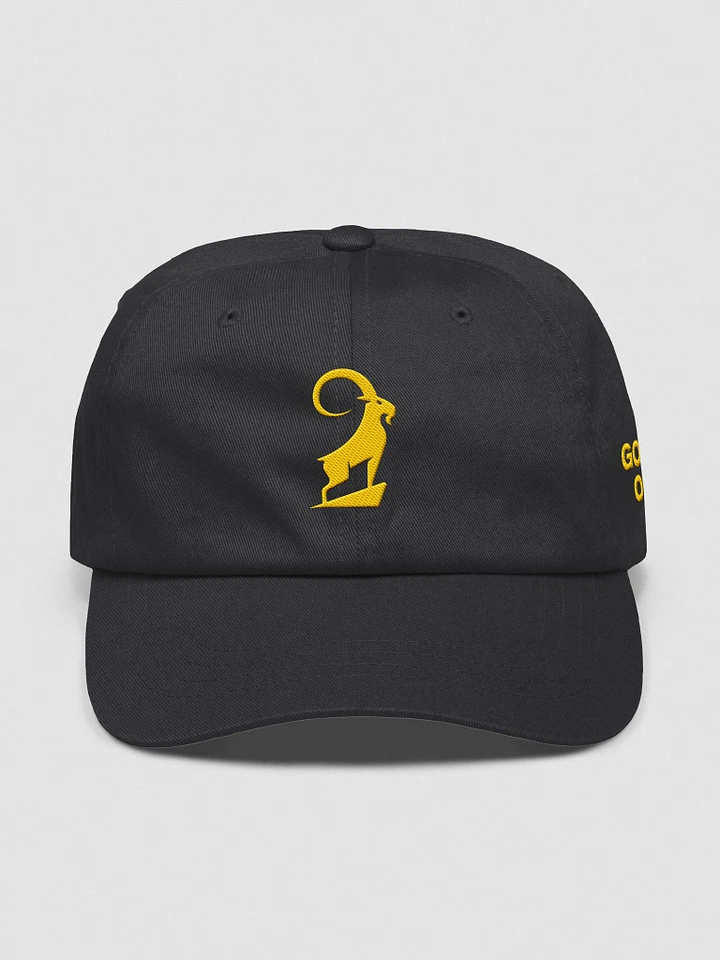 Goated Ones Logomark Dad Hat - Gold product image (1)
