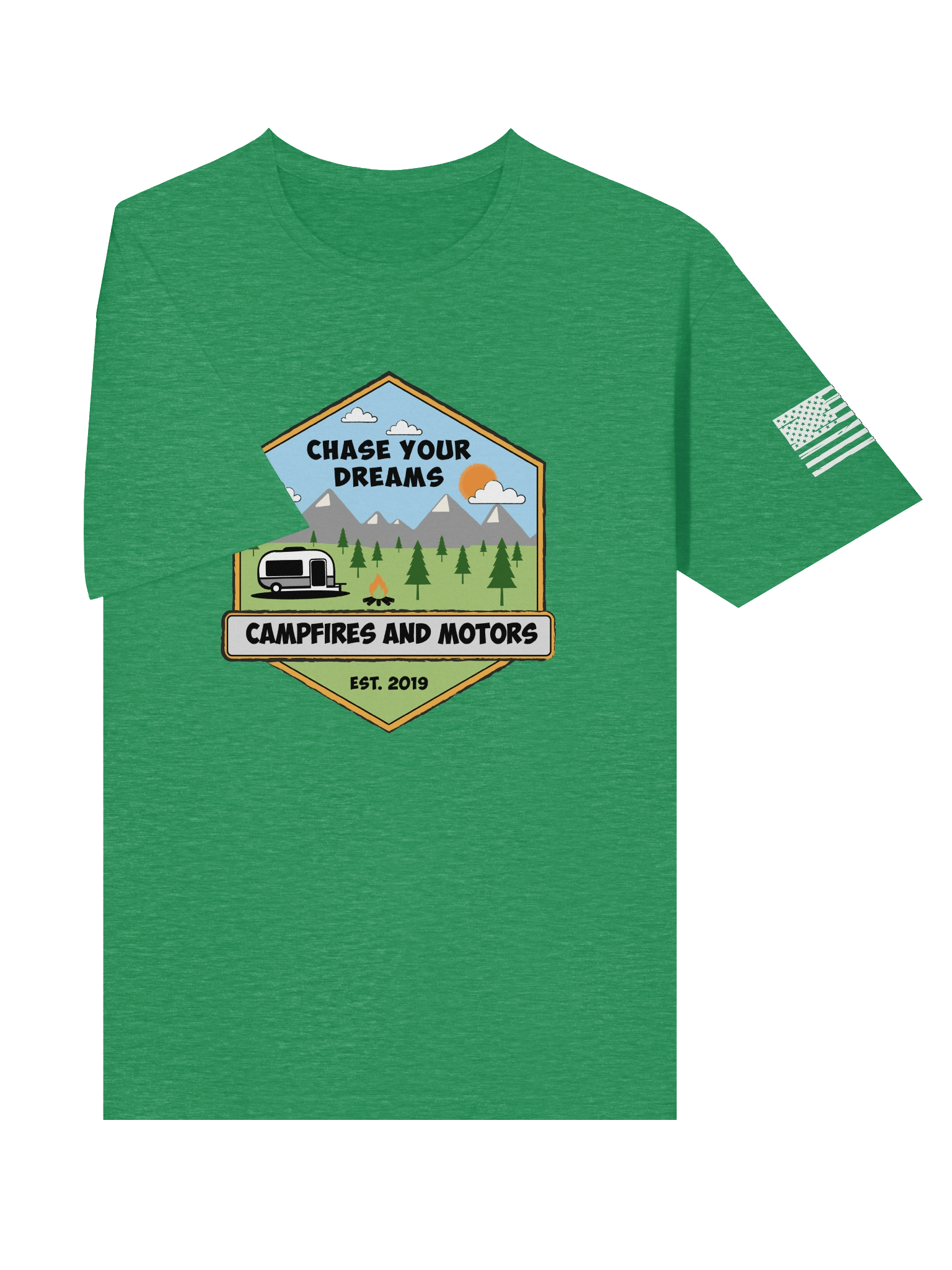 Chase Your Dreams Tee Large Logo product image (5)