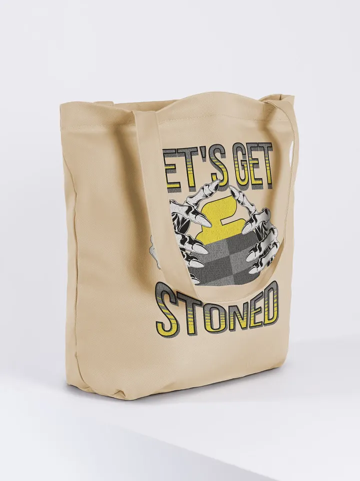 Lets Get Stoned Curling Stoner's Eco Tote product image (1)
