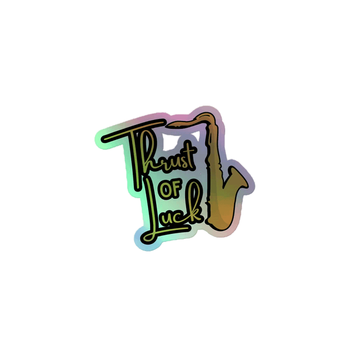 Thrust of Luck Holographic Sticker product image (1)