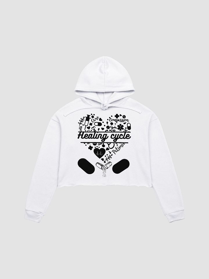 Spring Oasis Crop Hoodie product image (4)