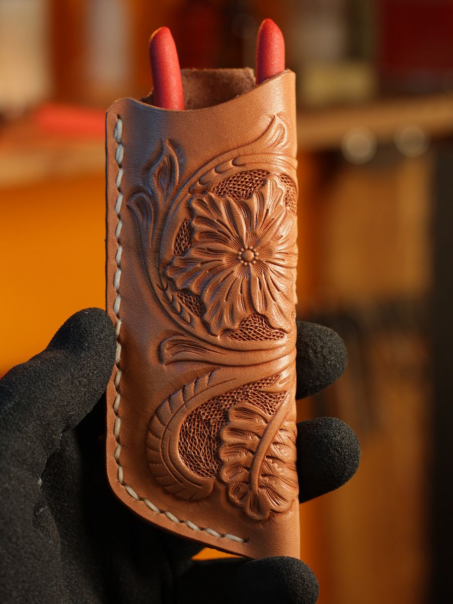 Knife Pocket Slip +Belt loop (Tooled) product image (3)