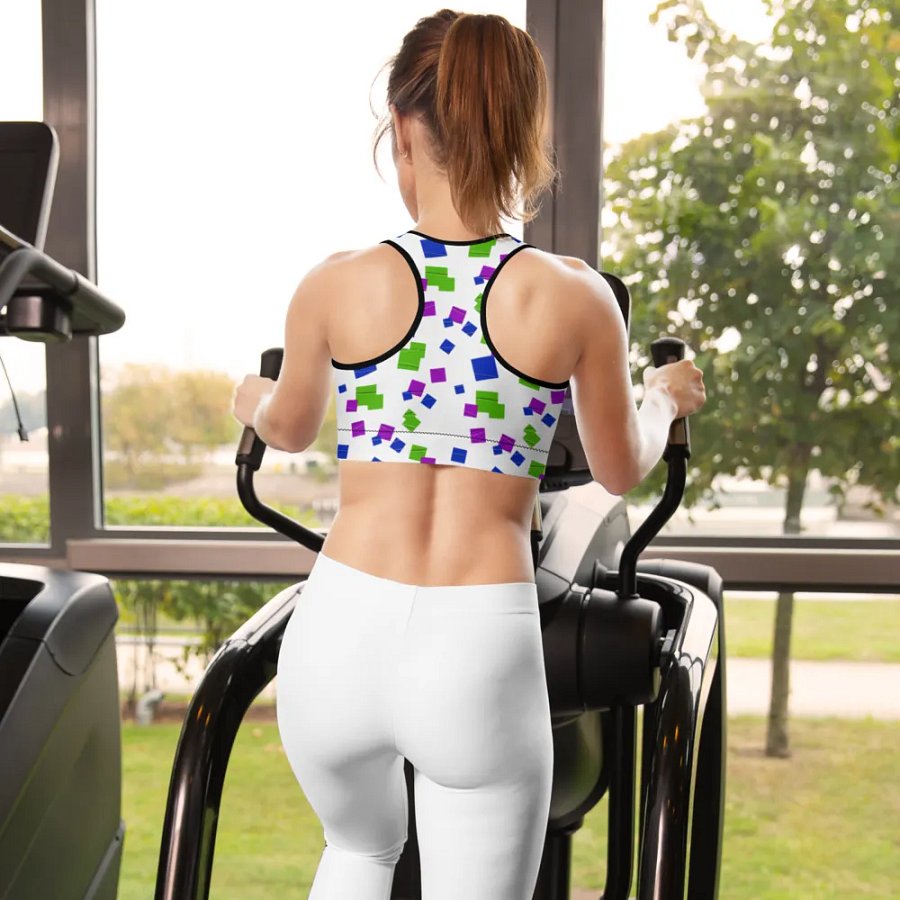 glitch sports bra with pads product image (6)