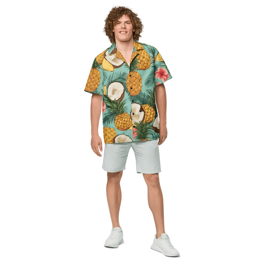 Tropical Breeze Hawaiian Shirt product image (4)