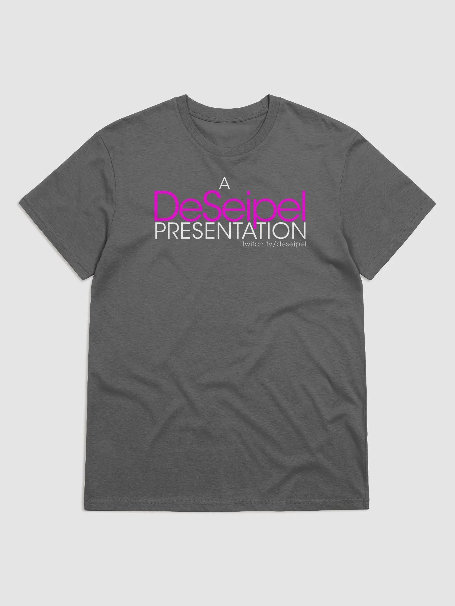 A DESEIPEL PRESENTATION T SHIRT (dark) product image (1)