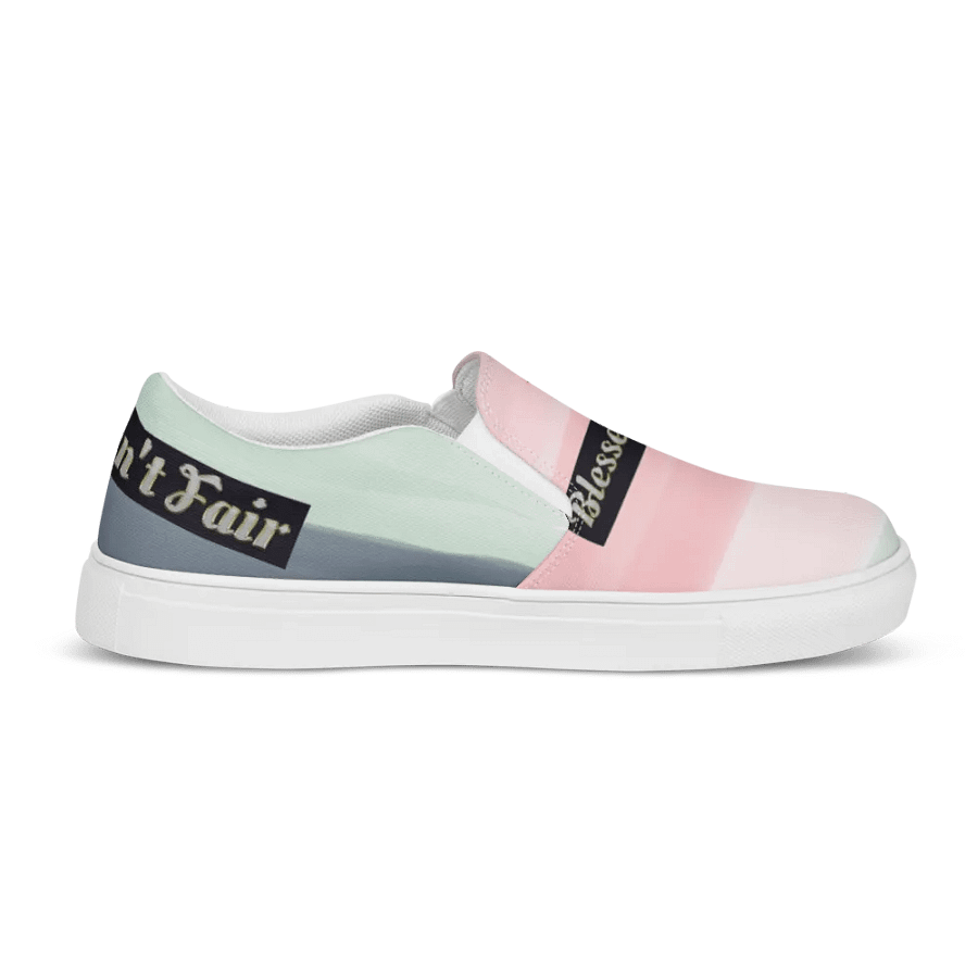 BBG Pink and Green Women's Slip On-w/o Cross product image (12)