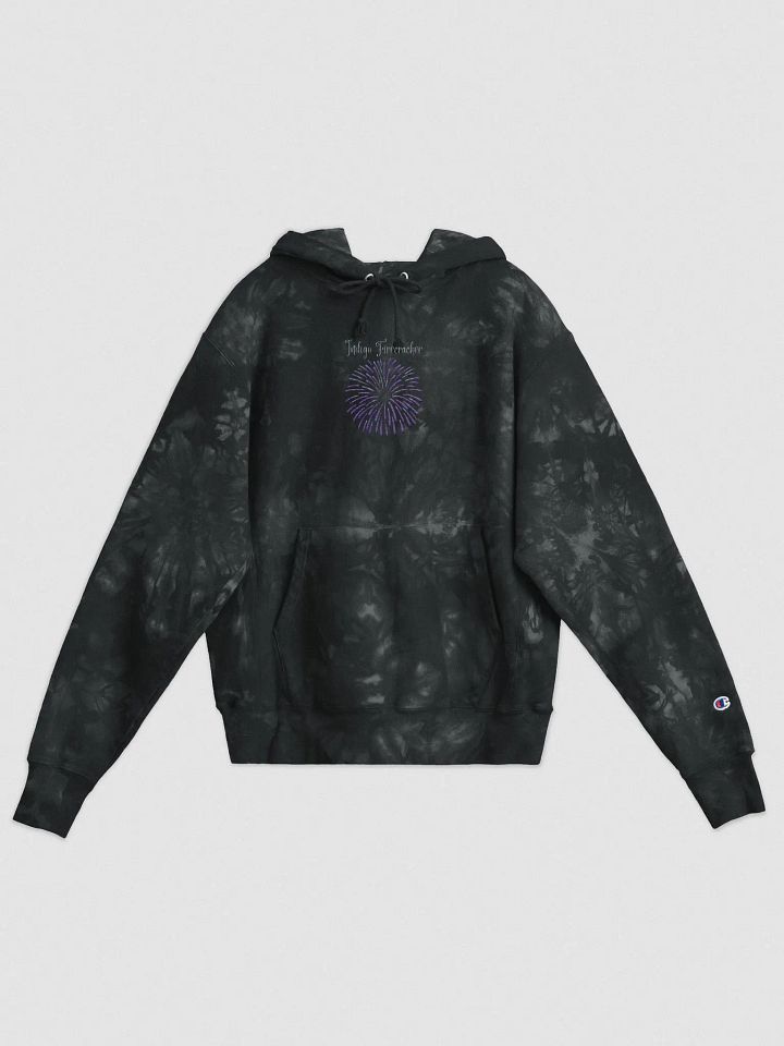 Indigo Firecracker Tie-dyed Hoodie product image (3)