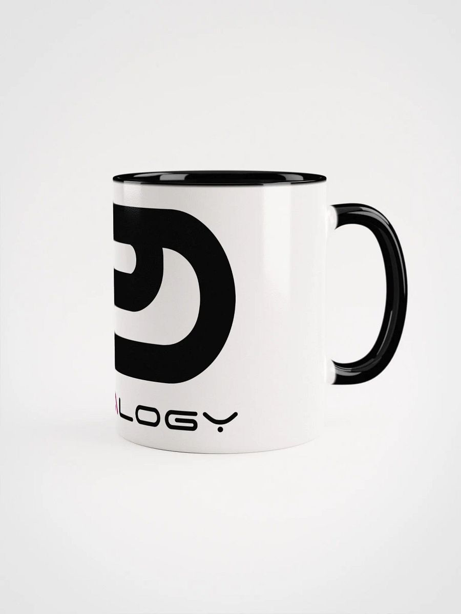 9 AETHER NINEALOGY BLACK ON WHITE MUG product image (3)