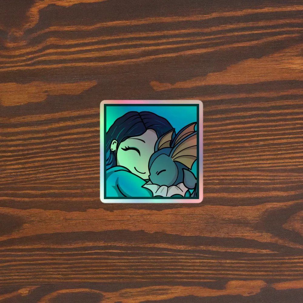 Light Hug Holo Sticker product image (5)