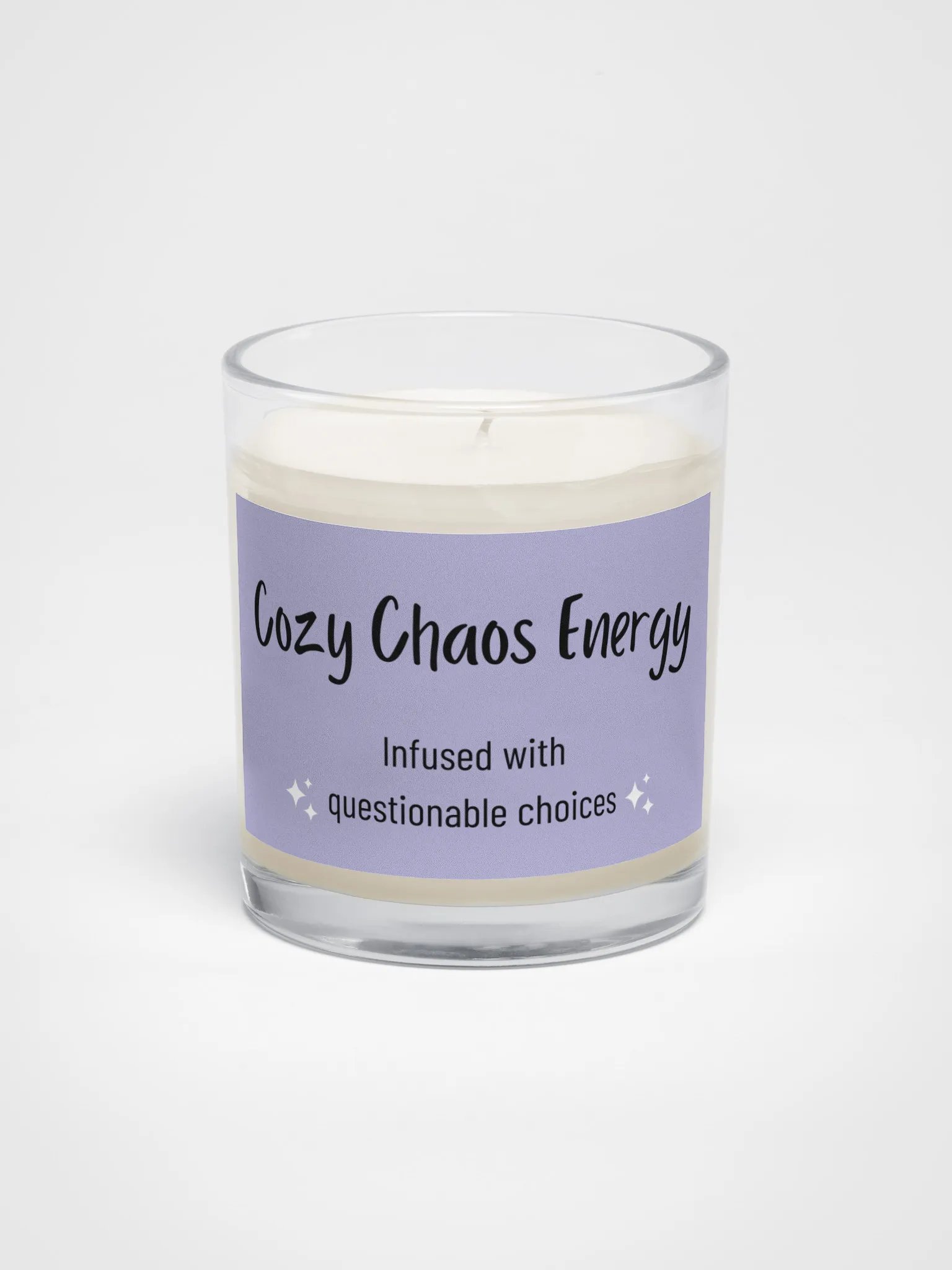 “Cozy Chaos Energy” Soy Candle product image (1)