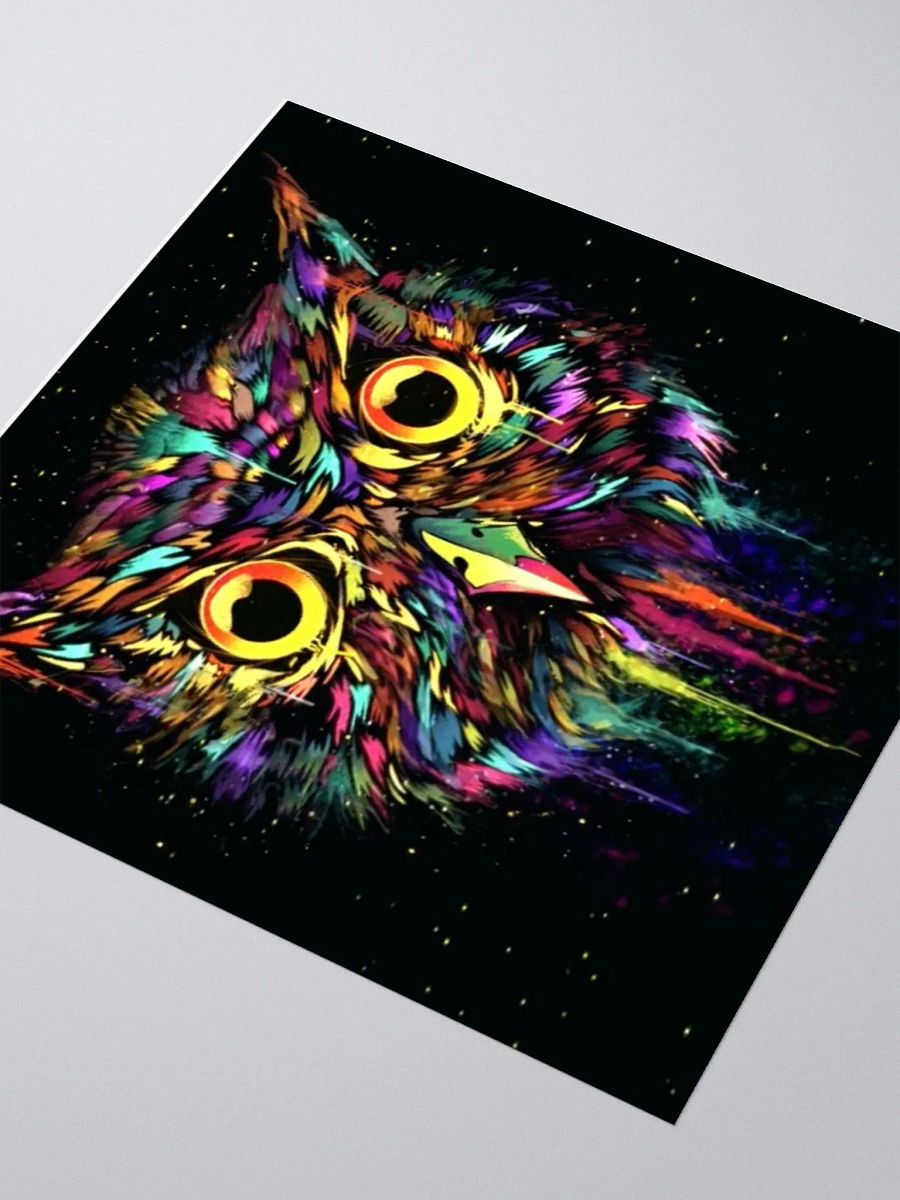 Drippy Owl Sticker product image (3)