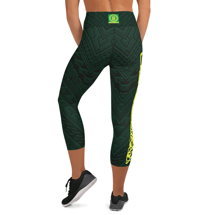 Tatau Korare Tiki Yoga Capri Leggings product image (5)