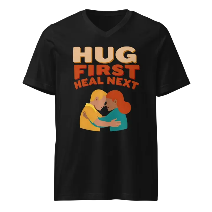 Empathy Embrace V-Neck Tee product image (1)