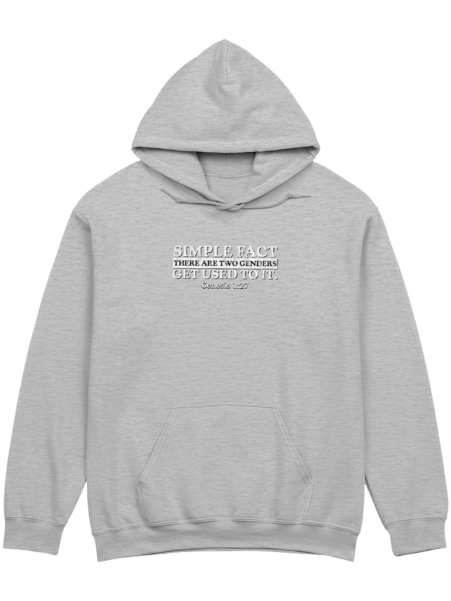 There Are Two Genders Hoodie product image (1)