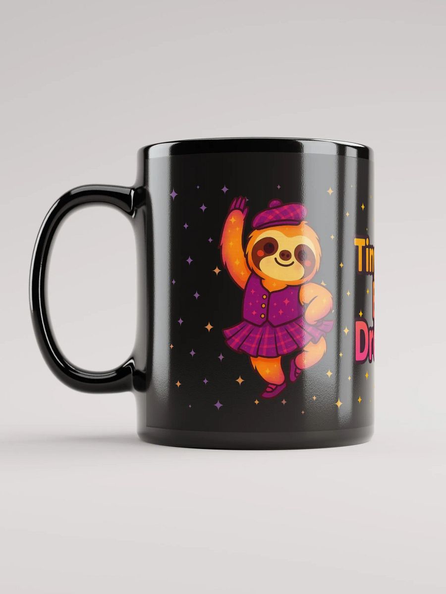 Tiny Feet Big Dreams Sloth Mug – Highland Dance Gift for Girls, Cute Scottish Dancer Coffee Cup product image (6)