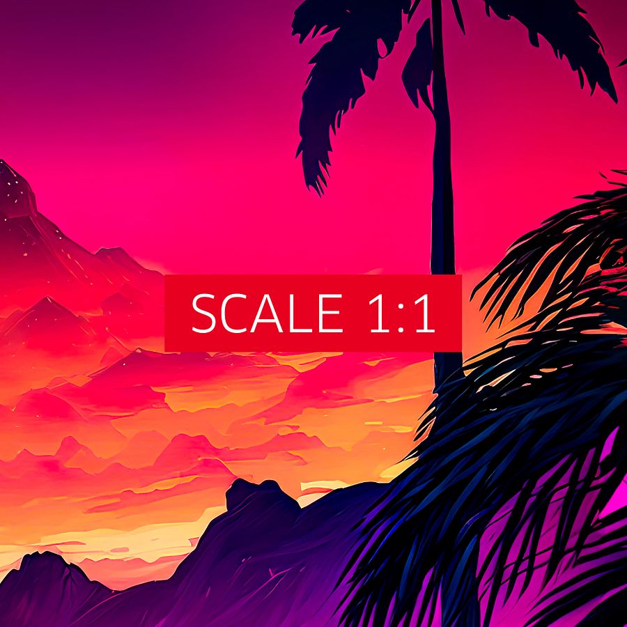 Synthwave aesthetic sport car Lamborghini with palms [synthwave/vaporwave/cyberpunk] — aesthetic art print product image (5)