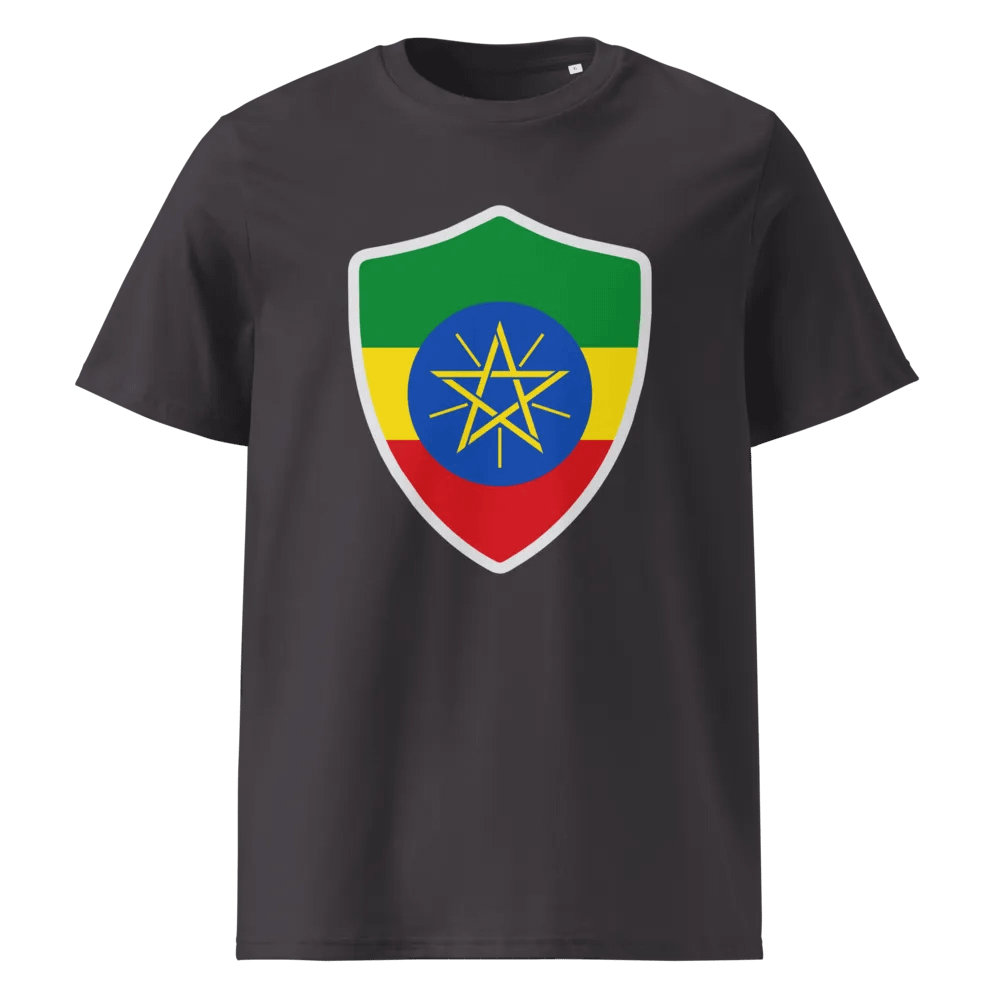 Ethiopian Pride Emblem Organic Tee product image (5)
