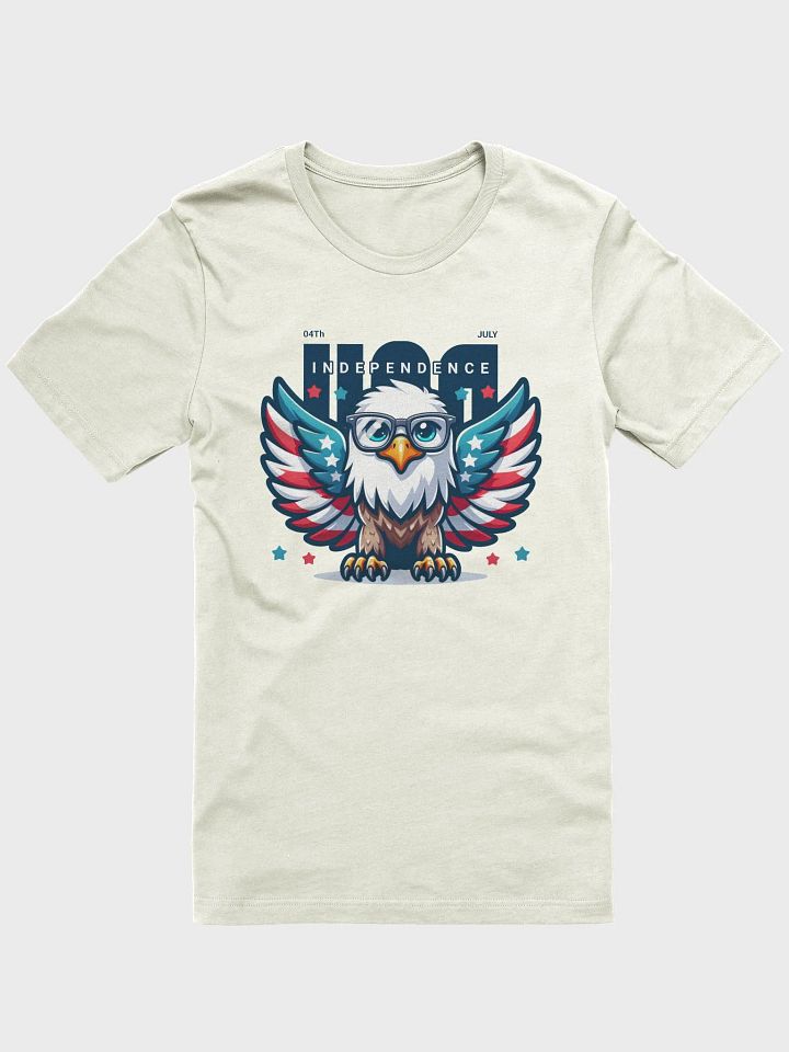 America cute eagle shirt, Independence cartoon drawing Tshirt, 4th of July adorable tee gift product image (1)