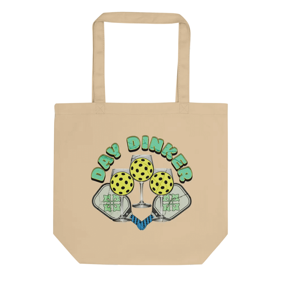 Day Dinker Pickleball Wine Tote Bag product image (1)
