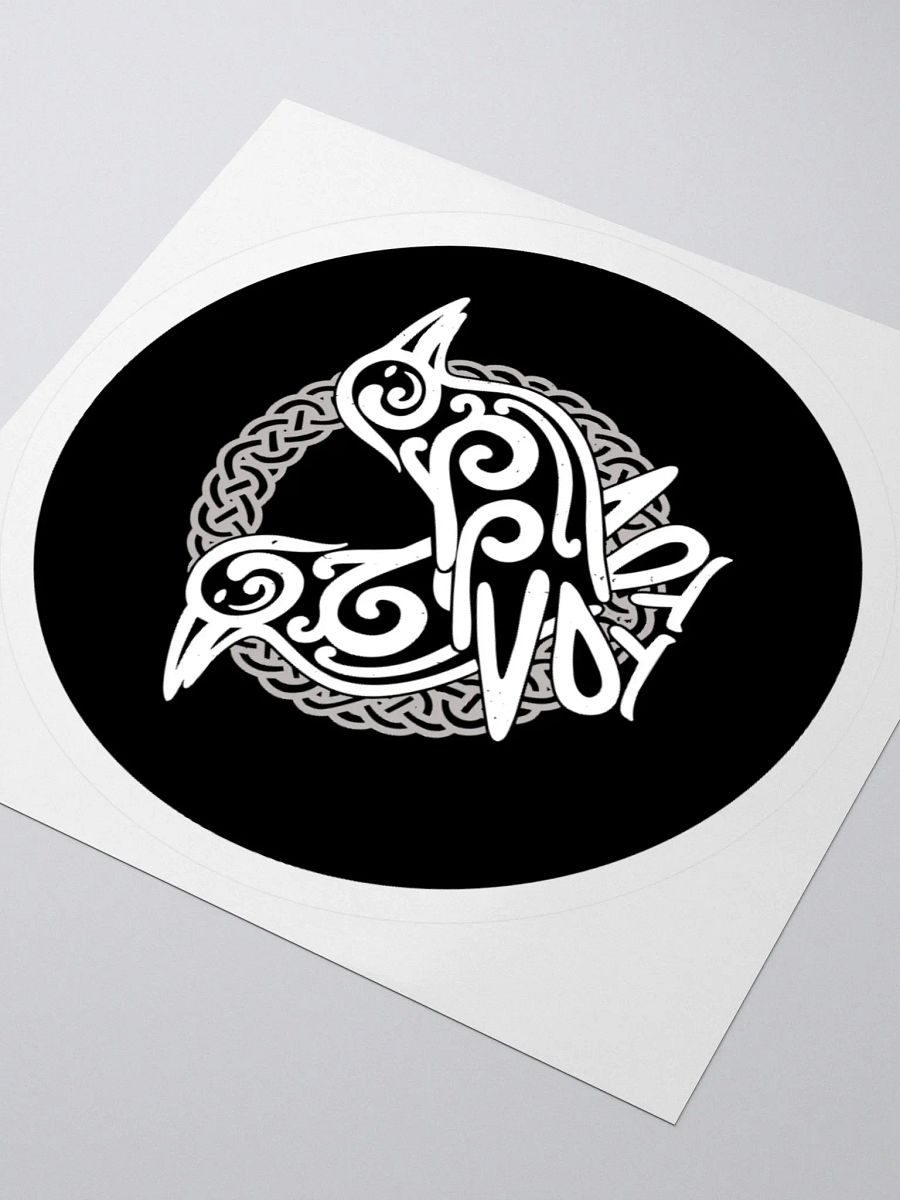 Odin's Ravens Vinyl Sticker product image (9)