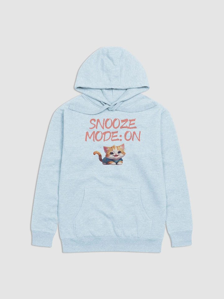 Snooze Mode Kitten Unisex Hoodie product image (1)