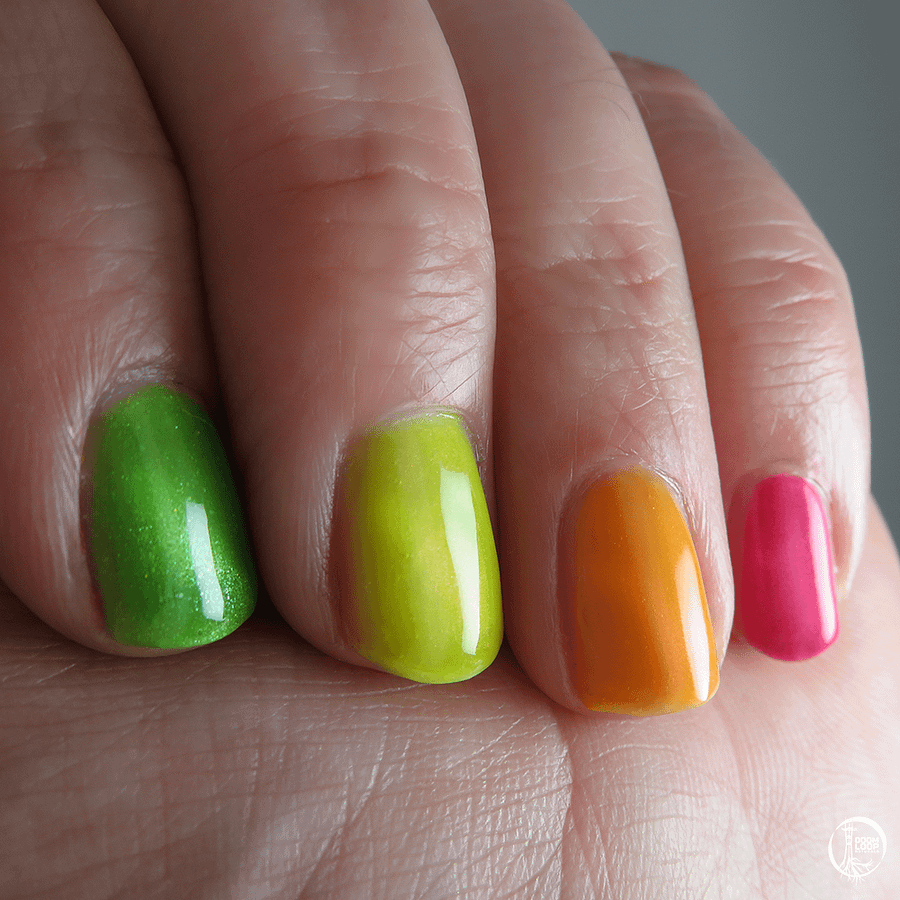 PRIDE IS ELECTRIC - Neon Jelly Magnetic Shimmer Rainbow Set product image (6)