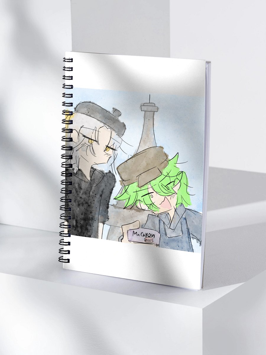 Human versions of Herbs on vacation Notebook product image (4)