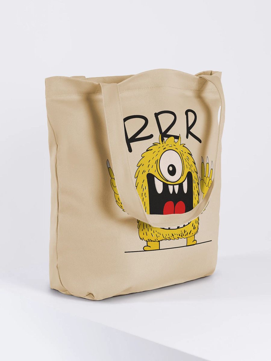 Monster with a Message Eco Tote product image (4)