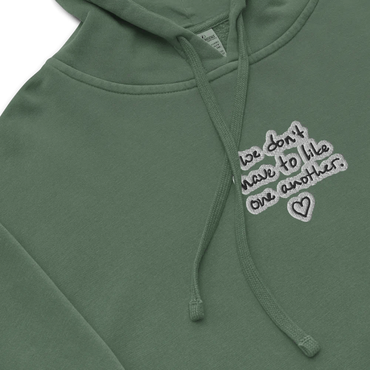 ONE ANOTHER (bubble design) embroidered pigment hoodie product image (1)