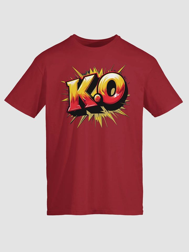K.O. – Explosive Fighting Game Typography Design product image (1)