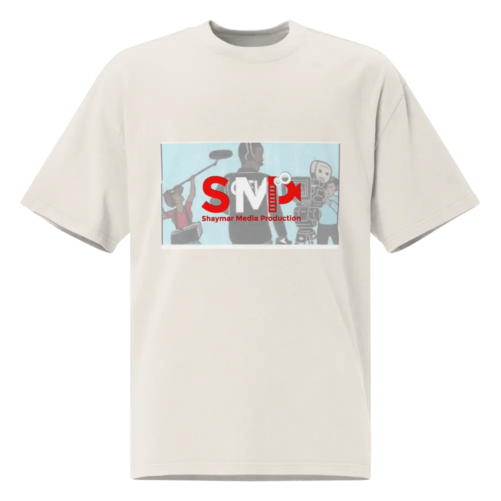 SMP Retro Media Production Oversized T-Shirt product image (1)