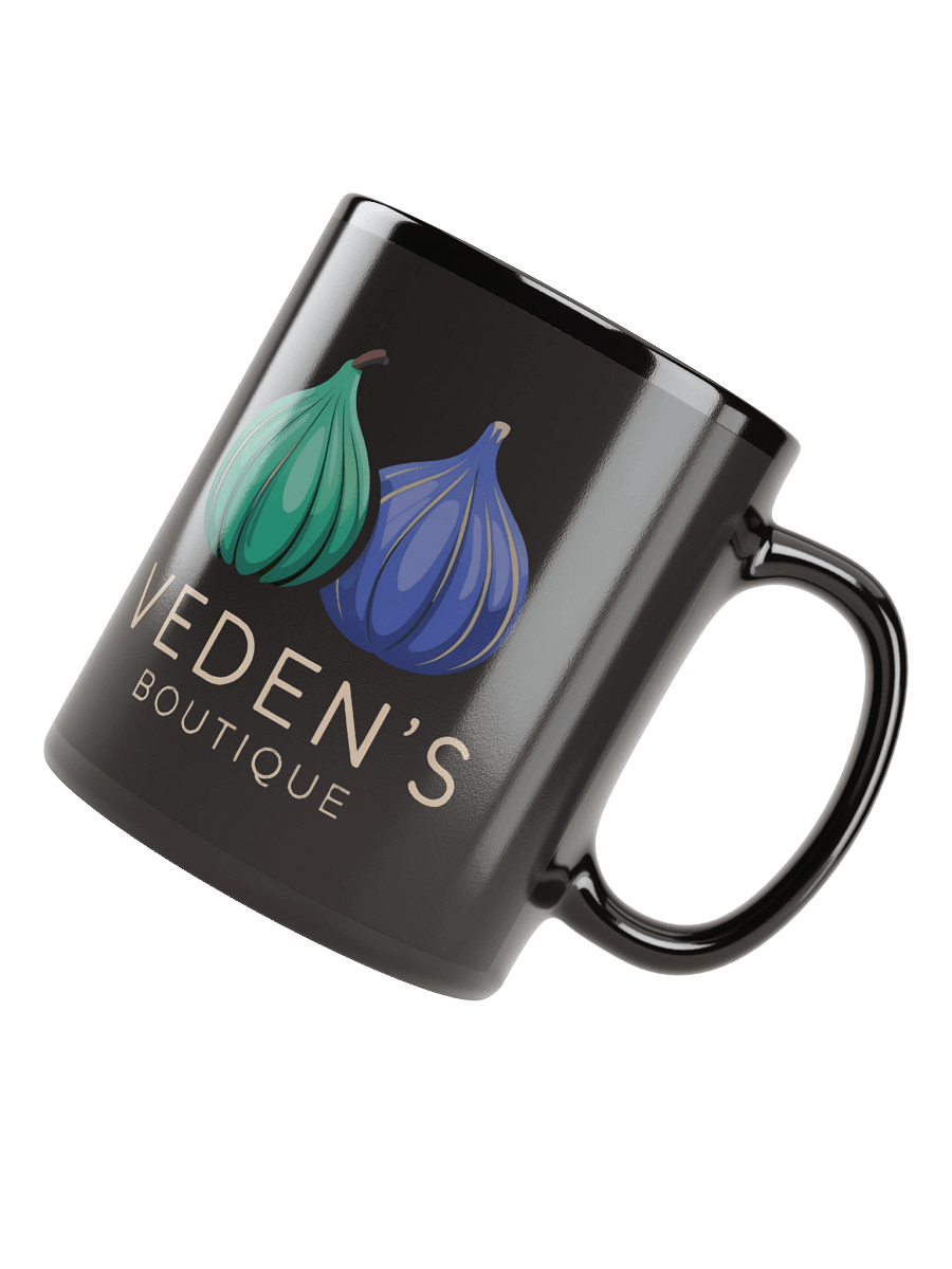 VEDENS BOUTIQUE Black Glossy Mug product image (3)