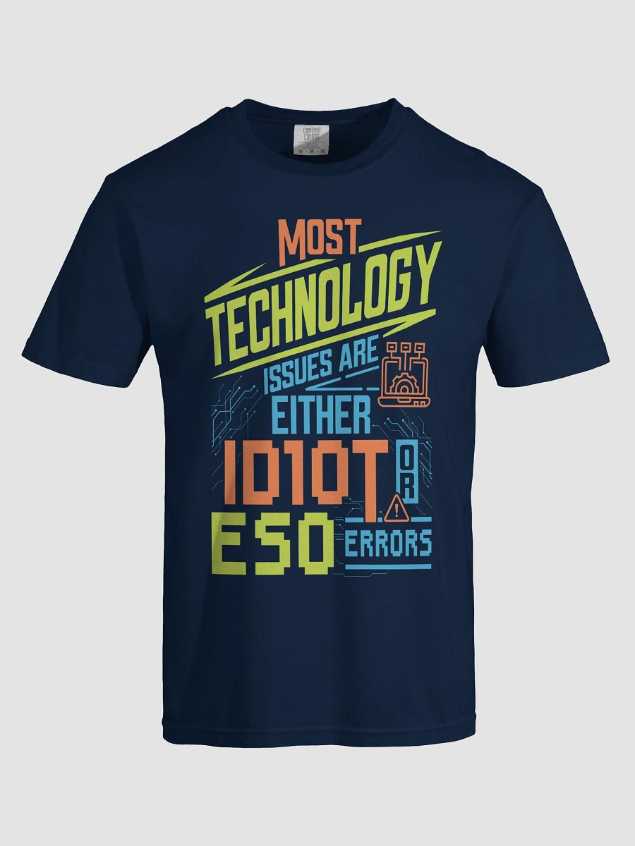 ID10T or ESO Tech Tee product image (3)