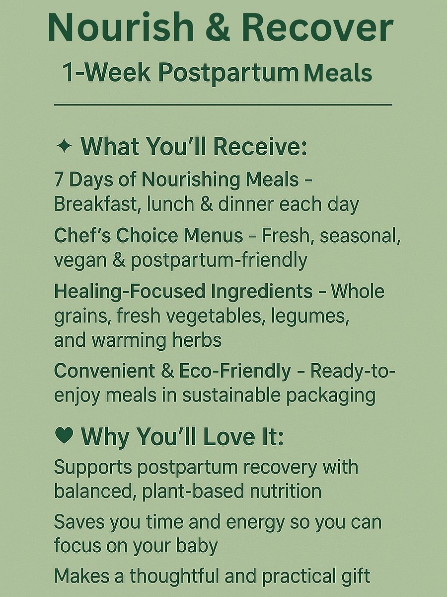 Nourish & Recover 1 week Meal Plan product image (2)