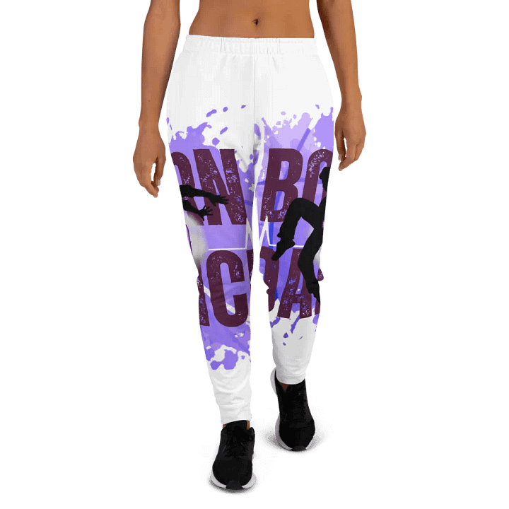 Born to Dance His Silhouette All-Over Print Joggers product image (1)