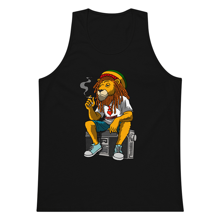 Reggae Lion Men's Tank Top product image (9)