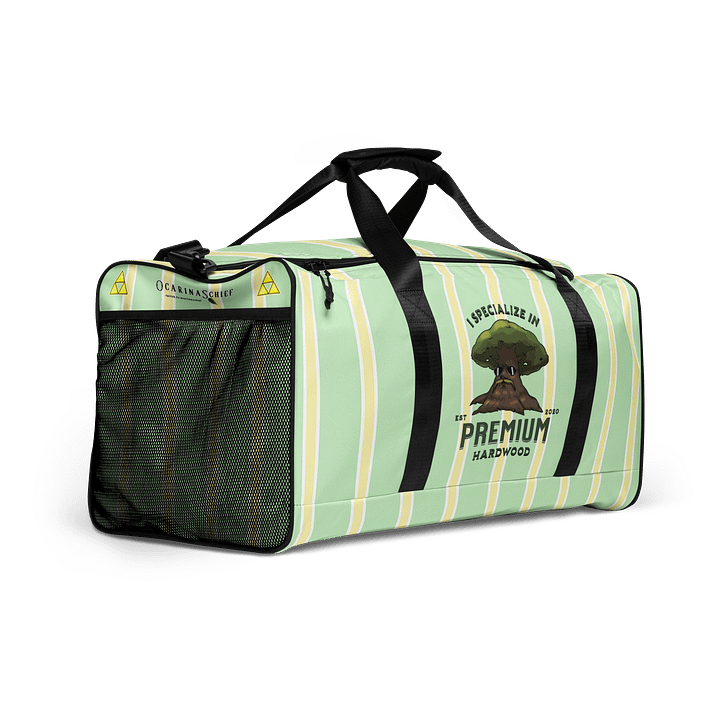 Premium Hardwood All-Over Print Duffle Bag product image (2)