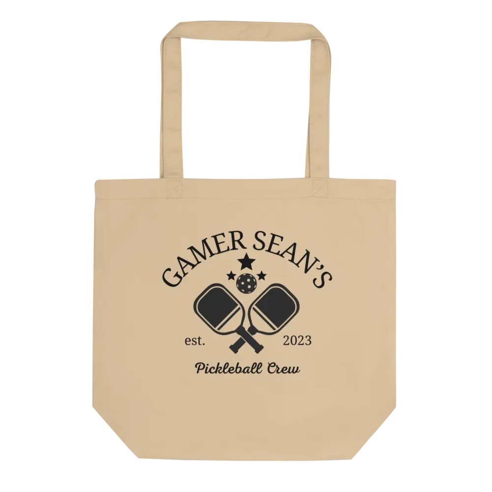 Gamer Sean's Pickleball Crew Cotton Tote product image (1)
