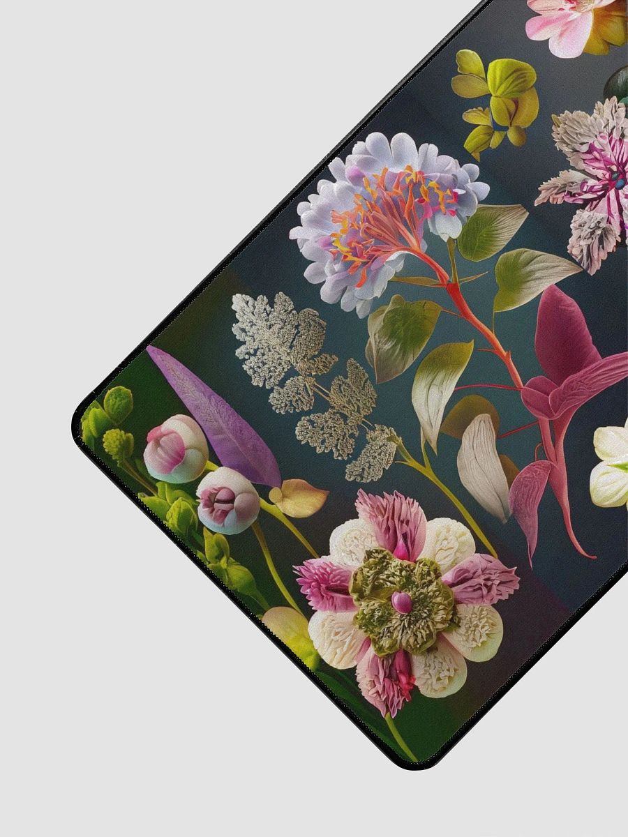 Unleash the Full Bloom on Your Desk: A Spacious Floral Mousepad product image (3)